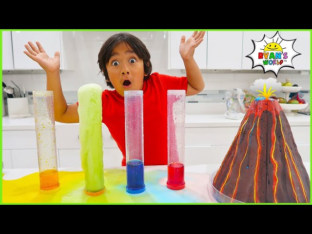 Top Science Experiment for kids to do at home with Ryan's World ...