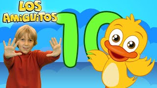 ⭐️🌈 Números (NUEVO) 🌈⭐️  Cancion Infantil | Los Amiguitos Canciones Infantiles