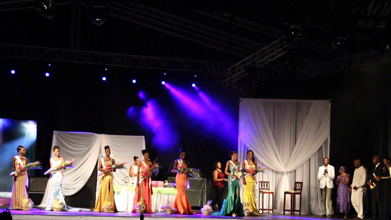 Grenada National Queen Show 2014 Best Evening Wear Renisha Wells