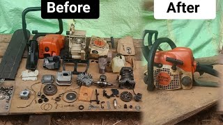 How to Fix & Repair Stihl Chainsaw at Home. |Hou's|