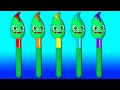 Learn the colors with your magic friend groovy the martian  educational cartoon show for children