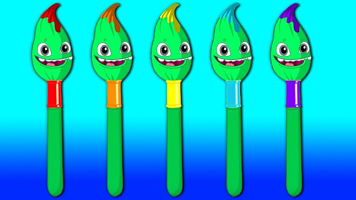 Learn the colors with your magic friend Groovy The Martian | Educational cartoon show for children