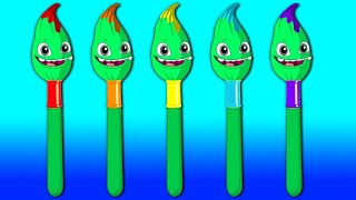 Learn the colors with your magic friend Groovy The Martian | Educational cartoon show for children