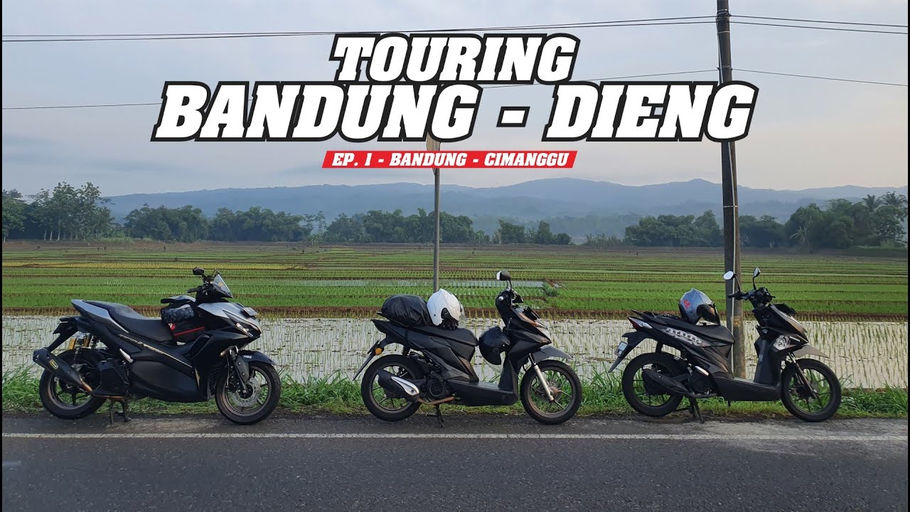 TOURING BANDUNG - DIENG | EP. 1 - BENSIN PAKE PERTALITE ? GASKEUN | YAMAHA AEROX 155 | MOTOVLOG 107#