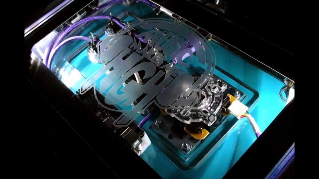 MUSIC MAKES ME HIGH CUSTOM ARCADE STICK CASE B15 SDM DESIGNS