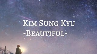 Kim Sung Kyu - 'Beautiful' Oh My Baby ost.part 5 (Han/Indo Sub)