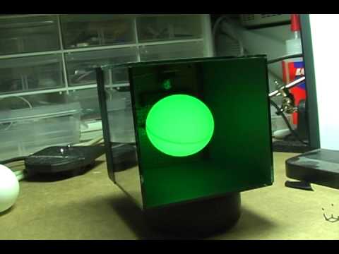 Homemade Magic Orb Changes Colors and Appears to Float in Midair