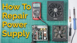Repairing PC Power Supply | EVGA NEX650G