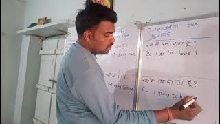 Present indefinite and present continuous Affirmative, Negative, Interrogative, Negative Interrogat