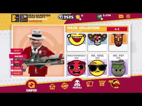 Playing snipers vs thieves today welcome I’m new.