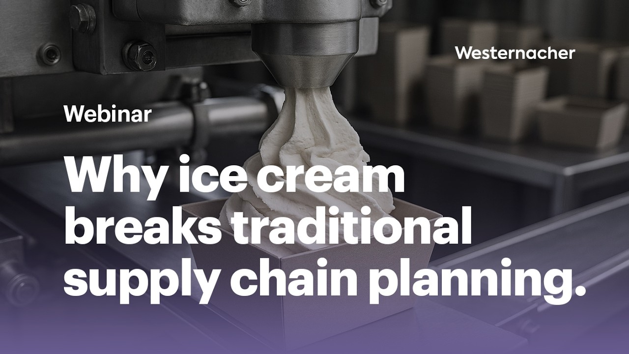 Why ice cream breaks traditional supply chain planning. 2