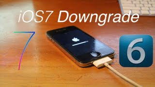 Downgrade from iOS 7 Beta to iOS 6