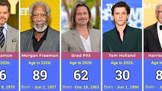 REAL Age of Hollywood Actors in 2026 — How Old They are!