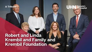UHN Mission Legacy Awards 2025 │Robert and Linda Krembil and Family and Krembil Foundation