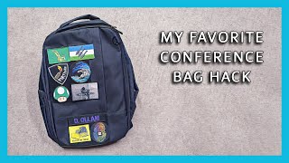 My Favorite Conference Bag Hack