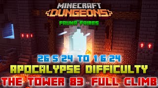 The Tower 83 [Apocalypse] Full Climb, Guide & Strategy, Minecraft Dungeons Fauna Faire