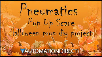Halloween Pneumatic Prop - Pop Up Scare from AutomationDirect