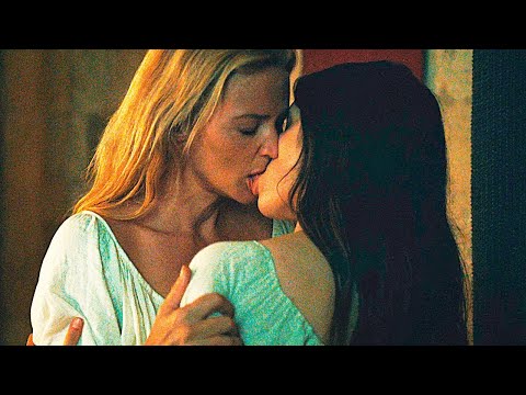 Benedetta / Kissing Scenes — Benedetta and Bartolomea (Virginie Efira and Daphne Patakia)