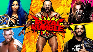 nL Live - WWE Royal Rumble 2021! [WWE 2K20 Simulation]
