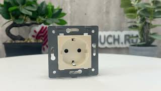 Розетка Электрическая Livolo, Жемчуг, Vl-C7-C1Eu-14 Механизм