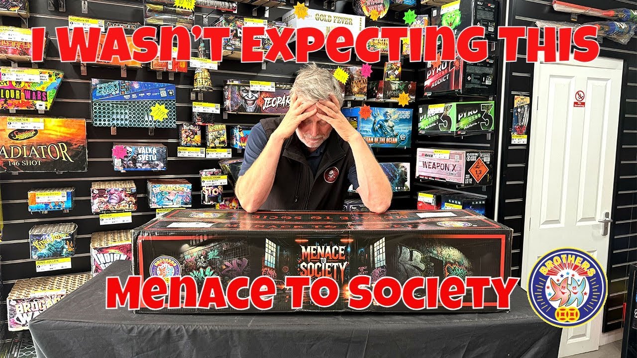 Menace to Society by Brothers Pyrotechnics | 2025 New Firework Release
