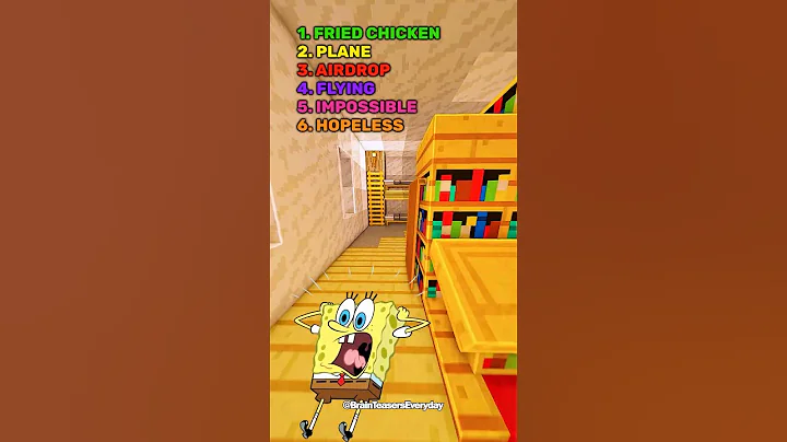 CAN YOU MAKE IT TO THE END? #brainteasers  #spongebob  #mindgames