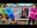 We caught the clown living under carter sharers house