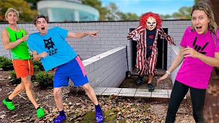 We CAUGHT the CLOWN living under CARTER SHARERs HOUSE...