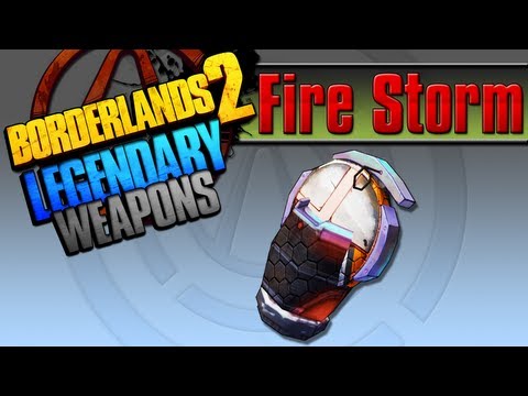 BORDERLANDS 2 | *Fire Storm* Legendary Weapons Guide (TINY TINAS ASSAULT ON DRAGON KEEP DLC)