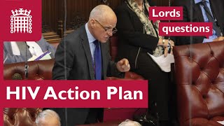 House of Lords quizzes government on the new HIV Action Plan | 18 October 2021