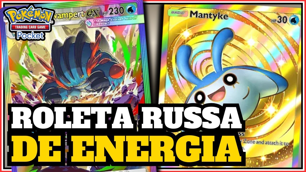 DECK de MEGA SWAMPERT causa TSUNAMI em campo | Pokémon TCG Pocket