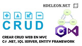 Crear Crud En Mvc net Con C Entity Framework Y Sql Server