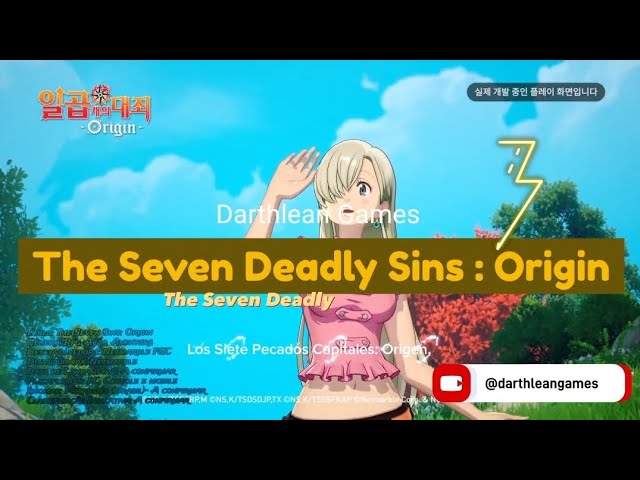 Nanatsu no Taizai: Origins  The Seven Deadly Sins ganhará jogo de