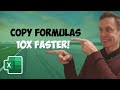 Copy Excel Formulas 10x Faster 🚀 #shorts