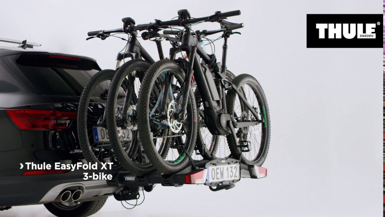 ② Thule EasyFold XT 3 (934100) — Porte-vélos — 2ememain