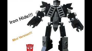 Lego Transformers Mini Movie Version Iron Hide By TheWolfpack