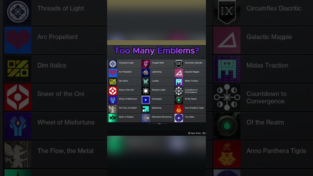 So Many Rare Emblems! | 