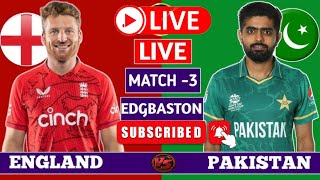 Live England Vs Pakistan 3rd T20 Match Today Live streaming 2024.3rd International T20i Live