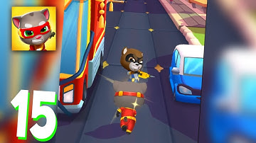 Talking Tom Hero Dash  - Gameplay Walkthrough Part 15 (Android, iOS)