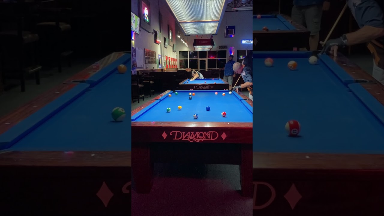 Jump Shot combo Diamond Billiards Cape Coral,Florida!!!shorts YouTube