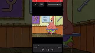 Spongebob hates Patrick || Short clip of them saying it ||