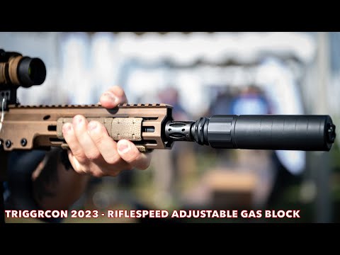 TriggrCon 2023 - RifleSpeed Adjustable Gas Block