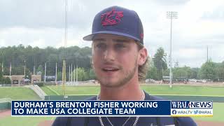 Durham's Brenton Fisher working to make USA Collegiate Team