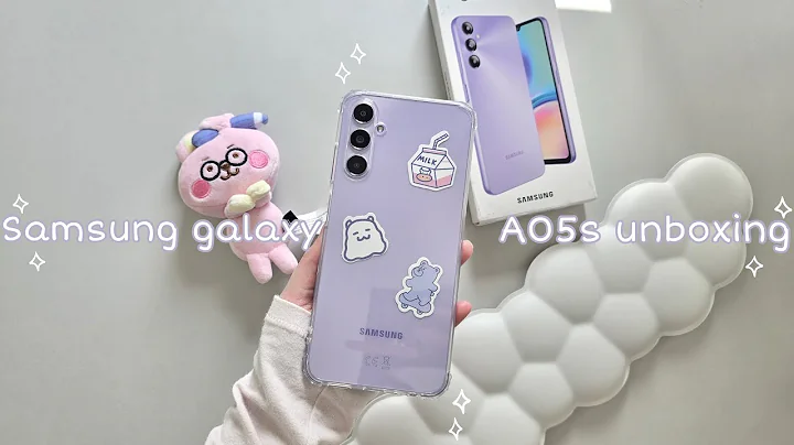 SAMSUNG GALAXY A05S UNBOXING 🫧✨| set up, camera test, accessories & gaming etc (violet, 128GB) ☁️