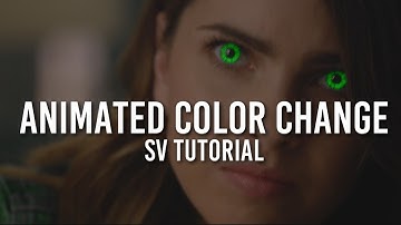 Animated Color Change | Sony Vegas Tutorial #5 [2 WAYS]