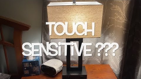 TOUCH CONTROL TABLE LAMP REVIEW