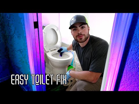 فيديو: هل تتسرب المراحيض من القاعدة؟