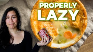 How to make a Lazy Chicken Pot Pie 🥧 by Lifehacker 12,238 views 1 year ago 1 minute, 43 seconds