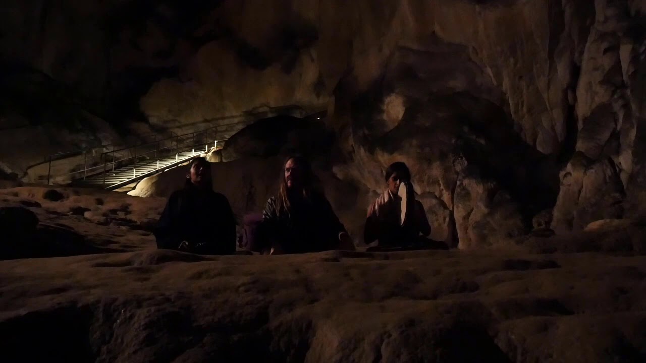 Sacred Song Channelling for the Cathars (Lombrives Cave, ornolac-Usaat Les Bains, South France)
