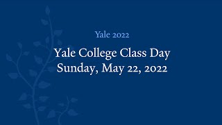 Yale College Class Day Exercises